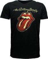 The Rolling Stones Plastered Tongue T-Shirt - Officiële Merchandise