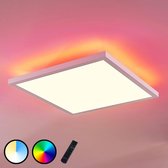 Arcchio - LED paneel - RGB - met dimmer - CCT - aluminium, kunststof - H: 5.5 cm - wit