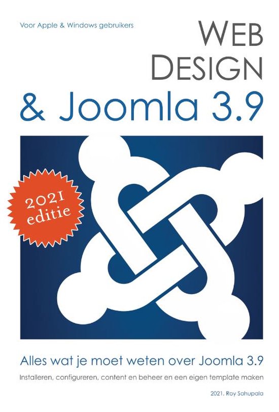 Cover van het boek 'Webdesign en joomla 3.5 + www.webdesign-en-joomla.nl' van Roy Sahupala
