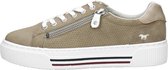 Mustang Dames veterschoenen Veterschoenen Laag - beige - Maat 42