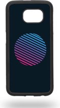 Retro circle 80s Telefoonhoesje - Samsung Galaxy S10