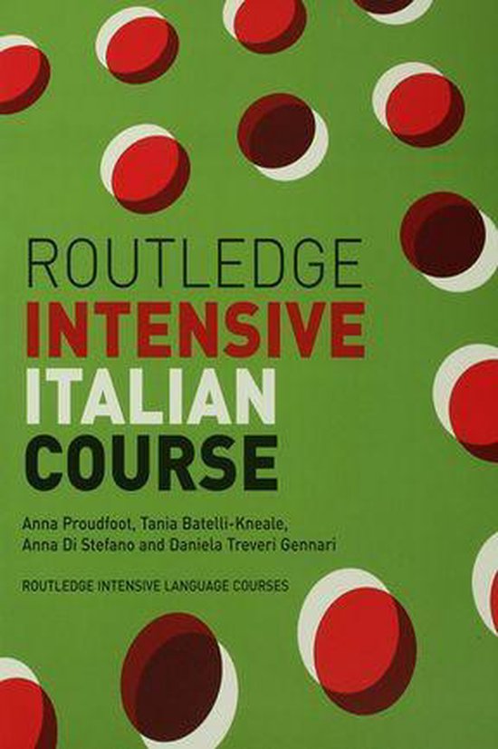Routledge Intensive Italian Course - cover