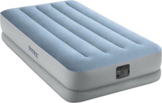 Intex Raised Comfort luchtbed - Eenpersoons - Ingebouwde elektrische pomp |  bol.com