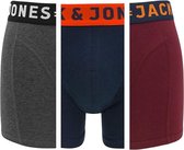 Jack & Jones 3P boxers plus size lichfield multi - 5XL