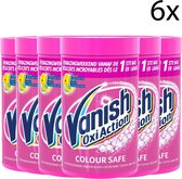 Vanish Oxi Action Colour Safe Base Poeder - Voor Witte en Gekleurde Was - 1,5kg x6