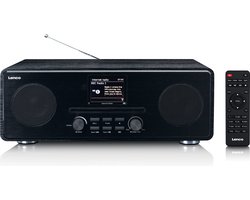 Lenco DIR-260BK - Internet radio met DAB+ en Bluetooth® - Zwart