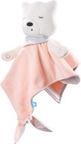 MyHummy® Doudou - Slaapsensor - Witte Ruis - Babyknuffel - Slaaphulp - Roze