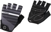 Rogelli Stripe Fietshandschoenen - Heren - Zwart, Wit - Maat M