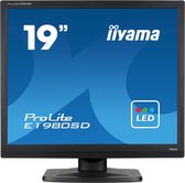 iiyama ProLite E1980SD 48,3 cm (19") 1280 x 1024 Pixels SXGA LED Zwart