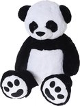 Tender Toys Knuffel Panda 100 Cm Zwart/wit