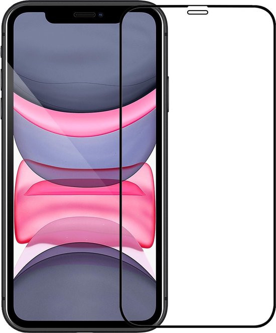 Protection d'écran iPhone Xr - iPhone Xr Protection d'écran Protect Glas 3D  Zwart 