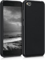 kwmobile telefoonhoesje voor Xiaomi Redmi Go - Hoesje voor smartphone - Back cover in mat zwart