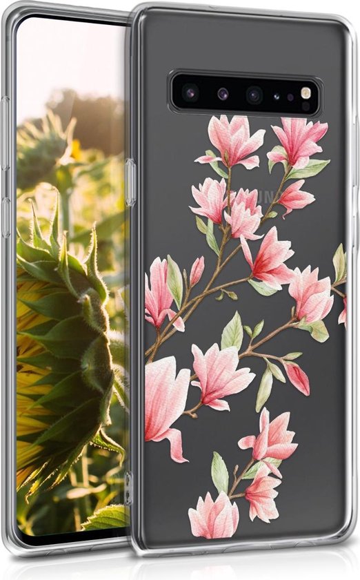 زحليقه كبيره Coque kwmobile pour Samsung Galaxy S10 5G - Coque pour smartphone en rose poudré /... | bol.com