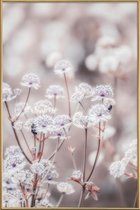 JUNIQE - Poster met kunststof lijst Wild Flower Pastel 04 -30x45