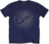 Eric Clapton - Logo Rays Heren T-shirt - XL - Blauw