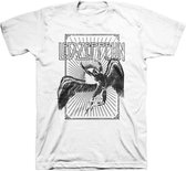 Led Zeppelin - Icarus Burst Heren T-shirt - XL - Wit