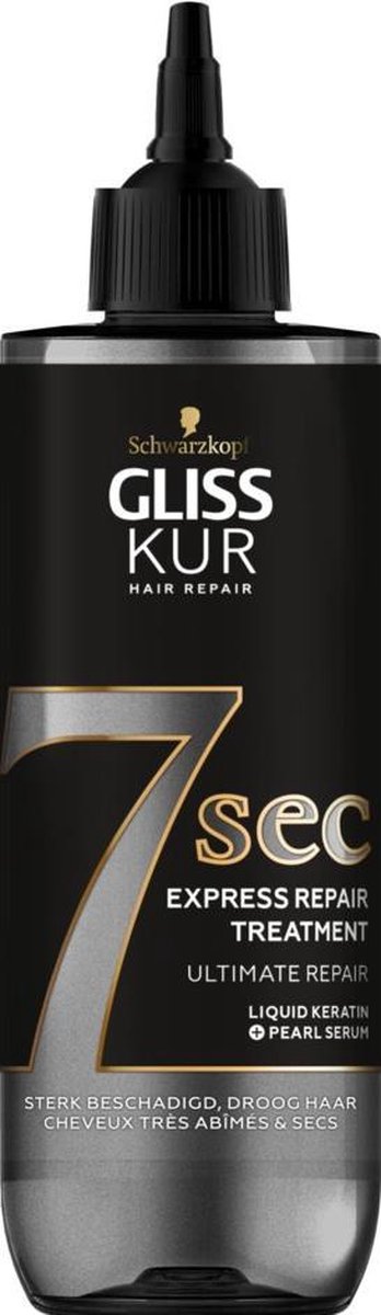 optocht Kantine halsband Gliss Kur 7 sec Express Repair Treatment Ultimate Repair 200 ml | bol.com