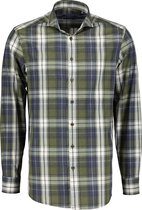 Ledub Overhemd - Modern Fit - Groen - 44