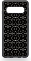 Golden Hexagon Telefoonhoesje - Samsung Galaxy S10