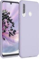 kwmobile telefoonhoesje voor Huawei P30 Lite - Hoesje voor smartphone - Back cover in lila wolk