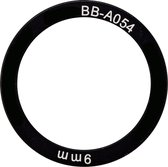 Elvedes bottom bracket spacer 38x30x9mm 2x blister 2019078