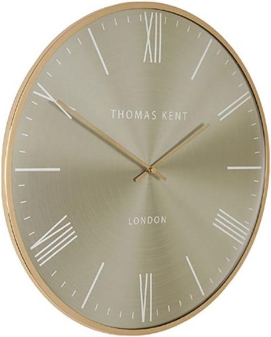 Thomas Kent - Klok rond Oyster L - 65cm - Goud