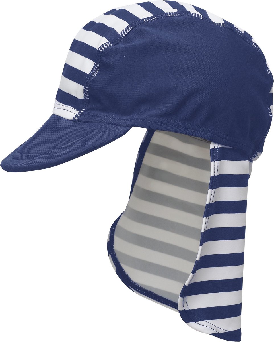 Playshoes UV zonnepetje Kinderen Maritime - Blauw - Maat 51cm