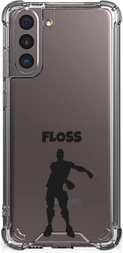 Telefoon Hoesje Samsung Galaxy S21 Leuk Hoesje met transparante rand Floss  Fortnite | bol.com