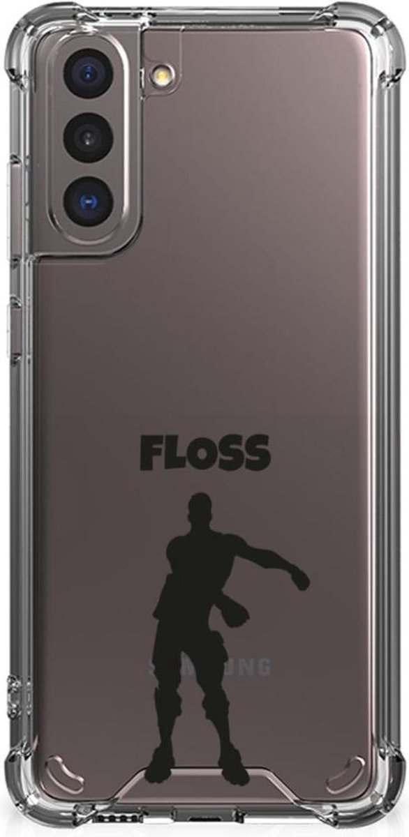 Samsung Galaxy S21 Stevig Bumper Hoesje Floss
