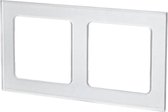Afdekraam - Igan Jura - 2-voudig - Vierkant - Glas - Zilver