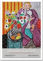 Matisse Fashion Poster Flower 3 - 60x80cm Canvas - Multi-color