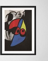 Joan Miro Poster 5 - 15x20cm Canvas - Multi-color