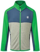 Dare 2b Trainingsjack Except Core Junior Groen/donkerblauw Mt 128