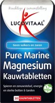 Lucovitaal - Marine Magnesium Kauwtabletten - 30 kauwtabletten - Voedingssupplement