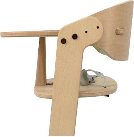 spijsvertering Rustiek bar Mamatoyz Meegroeistoel - Kinderstoel tot 25 KG - Mama 50 X 77 Cm - Hout  Naturel | bol.com