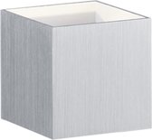 OSRAM - LED Wandlamp - Trinon Loacy - 4W - Warm Wit 3000K - Vierkant - Mat Grijs - Aluminium