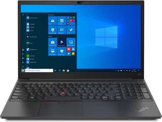 Lenovo ThinkPad E15 Notebook 39,6 cm (15.6") Full HD Intel Core i5 8 GB DDR4-SDRAM 256 GB SSD Wi-Fi 6 (802.11ax) Windows 10 Pro Zwart