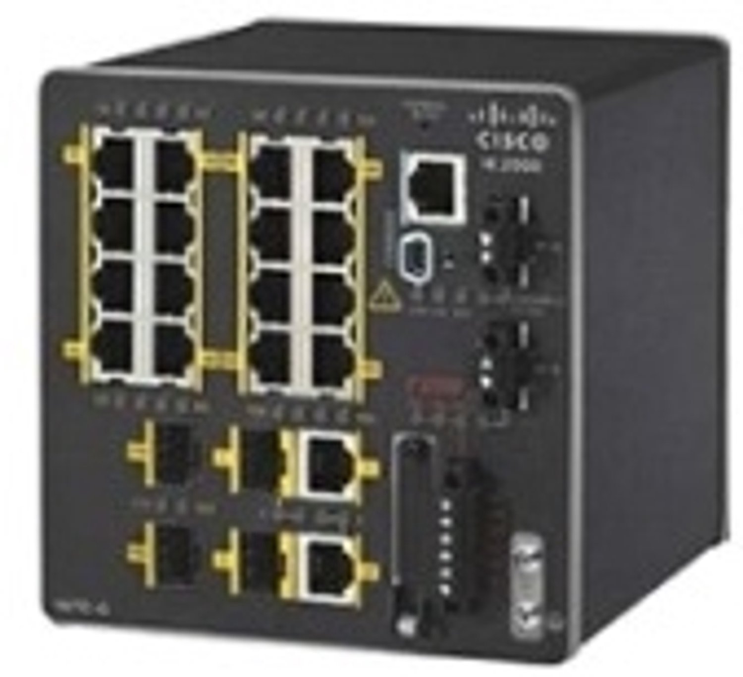 Cisco IE-2000-16TC-G-N netwerk-switch Managed L2 Fast Ethernet (10/100) Zwart