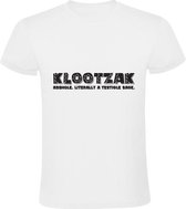 Klootzak Heren t-shirt | rotzak | Mexico | Mexicaans | Spaans | prutser | cadeau | Wit