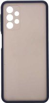 Shop4 - Samsung Galaxy A32 5G Hoesje - Bumper Back Case Blauw
