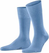 FALKE Tiago hoge kwaliteit zonder motief halfhoog comfortabel  robuust ademend cadeau dekkend Fil D'Ecosse Katoen Blauw Heren sokken - Maat 39-40