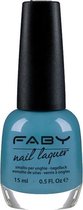 Faby Nagellak Jump On My Magic Carpet! 15 Ml Vegan Blauw