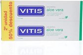 Vitis Aloe Vera Toothpaste Mint Flavor Pack 2x150ml Second Unit 50% Discount