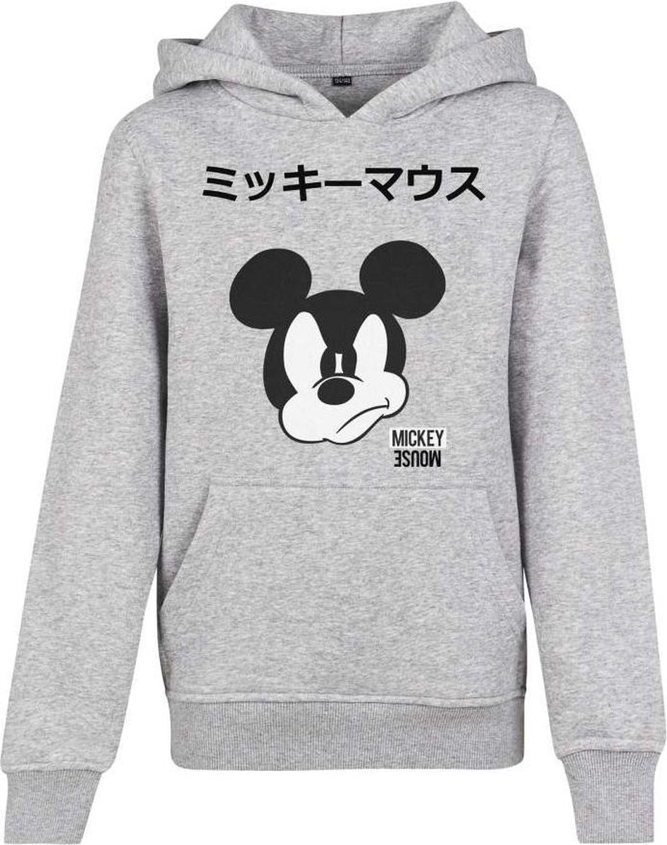 Disney Mickey Mouse Kinder hoodie/trui -Kids 158- Mickey Japanese Grijs