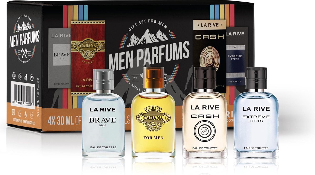 La Rive Men's Miniatuur Geschenkset 120 ml