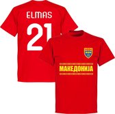 Macedonië Elmas 21 Team T-Shirt - Rood - Kinderen - 116