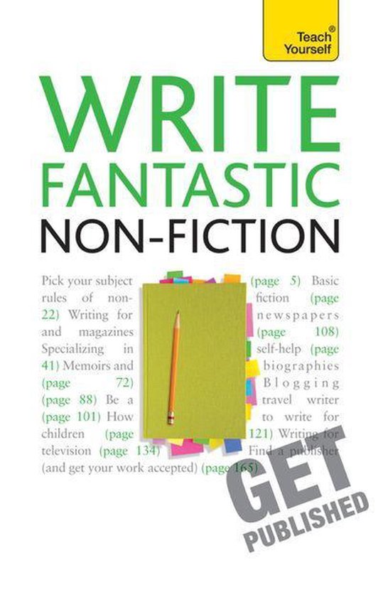 Write Fantastic Non-fiction - and Get it Published - cover