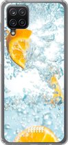 6F hoesje - geschikt voor Samsung Galaxy A12 - Transparant TPU Case - Lemon Fresh #ffffff