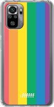 6F hoesje - geschikt voor Xiaomi Redmi Note 10S -  Transparant TPU Case - #LGBT #ffffff