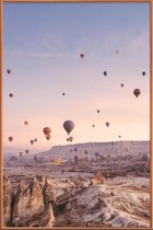 JUNIQE - Poster met kunststof lijst Exploring the Sky -60x90